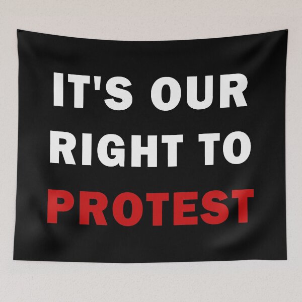 Item preview, It's our right to protest designed and sold by ValentinaHramov.
