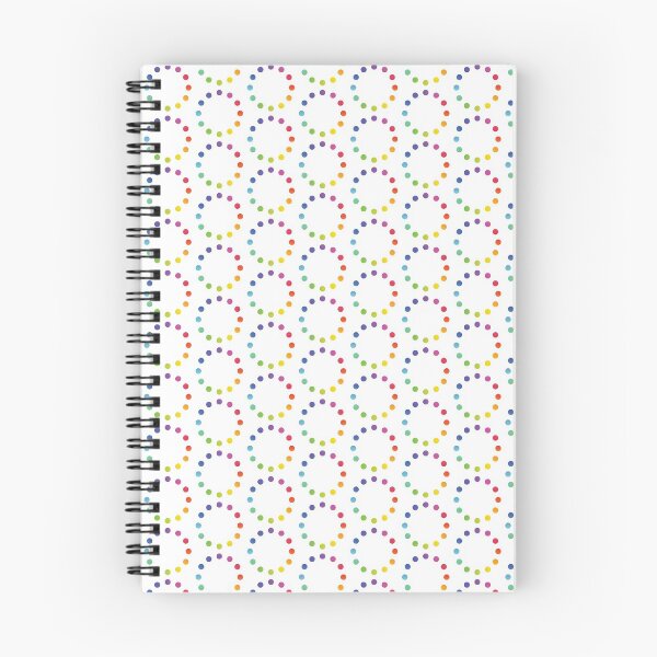 Item preview, Colorfully dots in a circle pattern designed and sold by knappidesign.