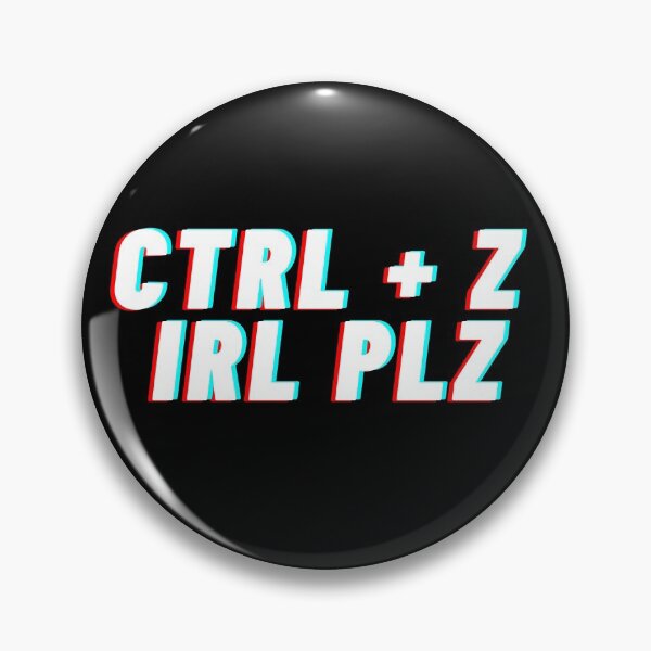 Item preview, Ctrl Z In Real Life designed and sold by thespacecherry.