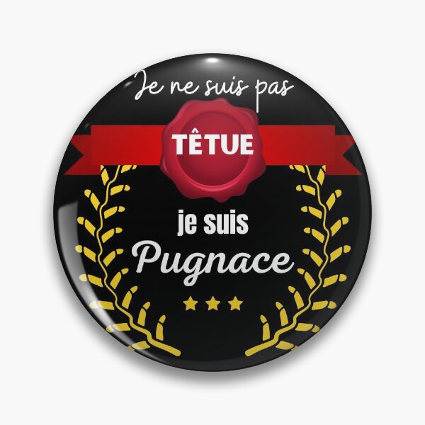 Item preview, I'm not stubborn I'm pugnacious designed and sold by Cheerocki.
