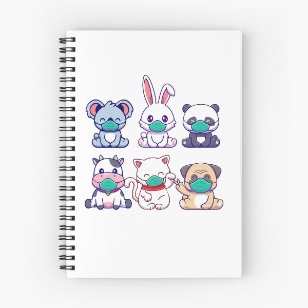 Item preview, Cute Animals wear masks designed and sold by ForeverNOW.