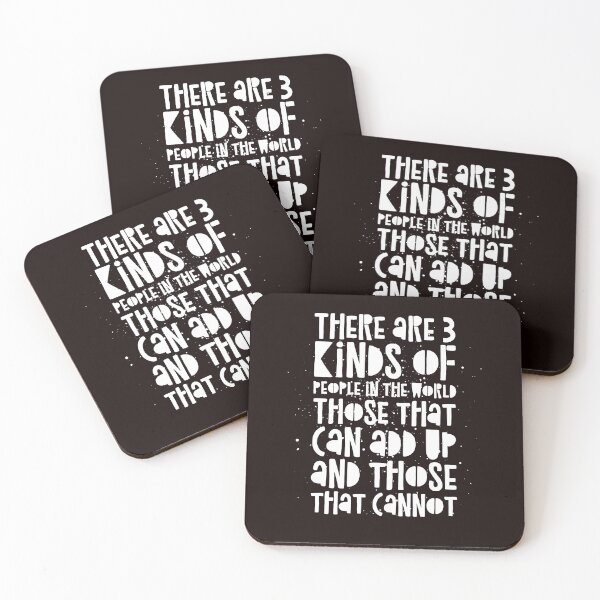 Item preview, There are 3 kinds of people in this world. Those that can add up and those that cannot. designed and sold by LiveToLearn.