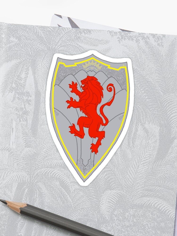 Narnia Peter S Shield Sticker By Rexelrat Redbubble