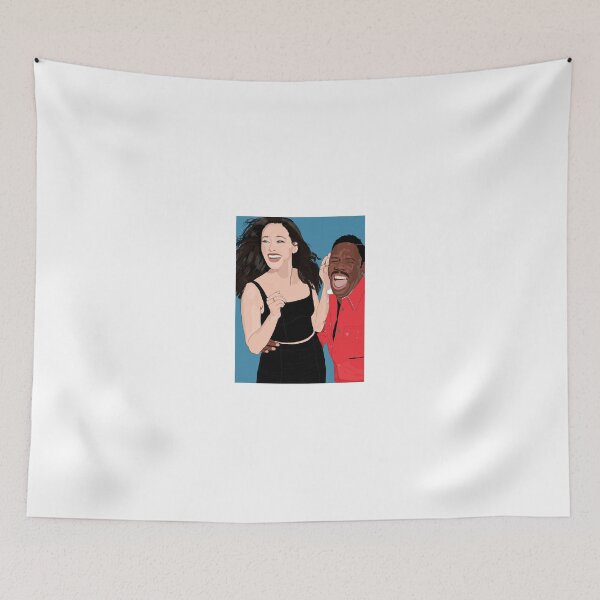 Item preview, Alycia Debnam-Carey & Colman Domingo - Friendship Goal designed and sold by Queen-V-art.