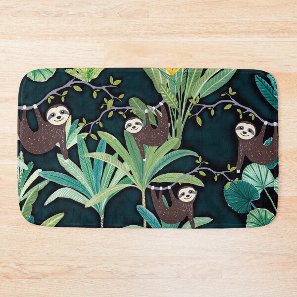 Item preview, Jungle Sloth Pattern  designed and sold by MarcSabuncu.