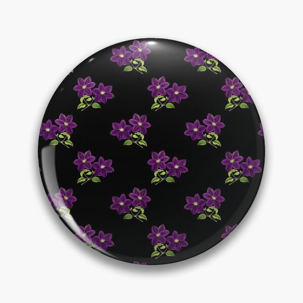 Item preview, Purple Clematis Florida Virgins Bower Flower designed and sold by Fairies Flower  Garden.