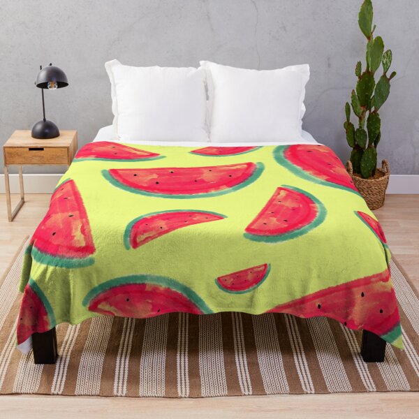 Item preview, Watermelons (light yellow background) designed and sold by ojasha.