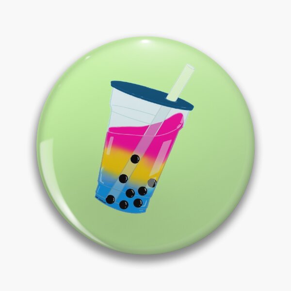 Item preview, Pan Bubble Tea  designed and sold by KazsStickerShop.