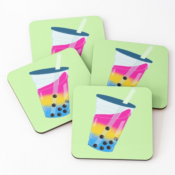 Item preview, Pan Bubble Tea  designed and sold by KazsStickerShop.