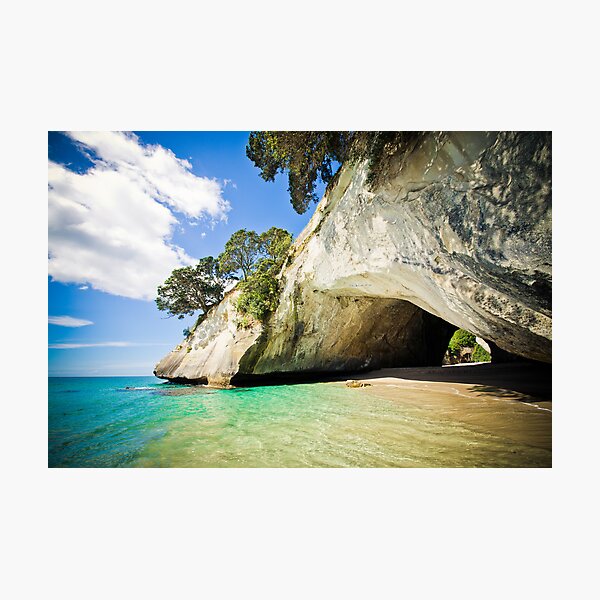 Cathedral Cove, New Zealand Photographic Print