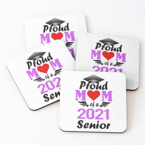 Item preview,  Fuuny family gift Proud Mom of a 2021 Senior designed and sold by Mac Store.