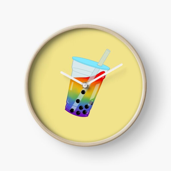 Item preview, Pride Flag Bubble Tea (Six Colours Version) designed and sold by KazsStickerShop.