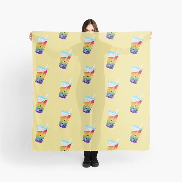 Item preview, Pride Flag Bubble Tea (Six Colours Version) designed and sold by KazsStickerShop.