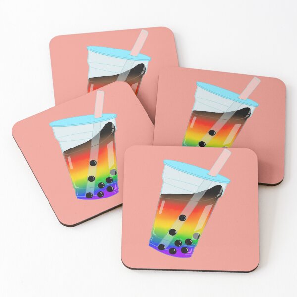 Item preview, Pride Flag Bubbletea (Philadelphia Version) designed and sold by KazsStickerShop.