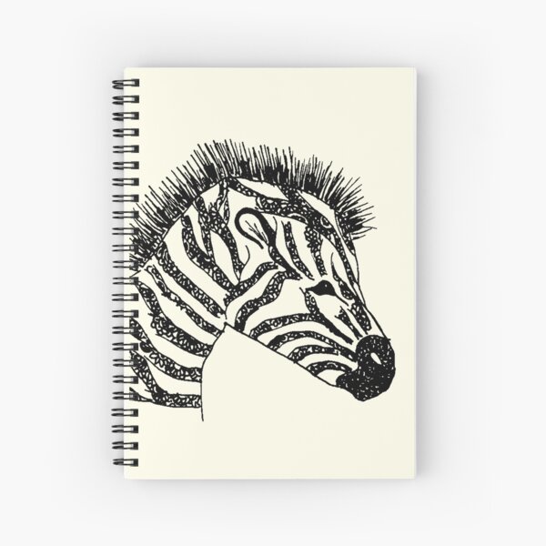 zebra Spiral Notebook