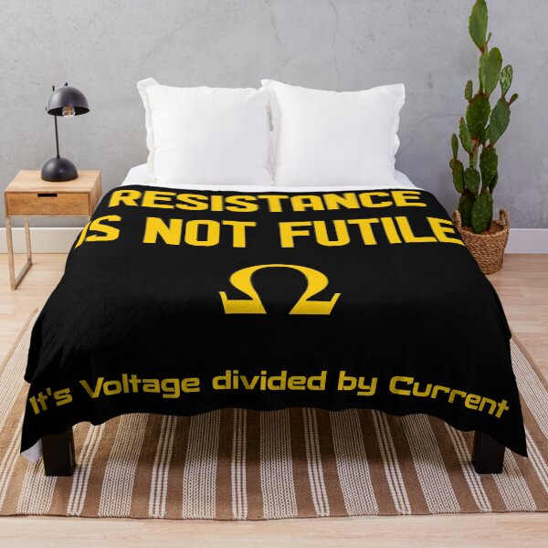 Item preview, Ohm's Law Joke, Resistance is not Futile! designed and sold by spiffykings.