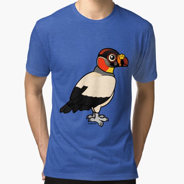 Cute King Vulture by Birdorable Tri-blend T-Shirt