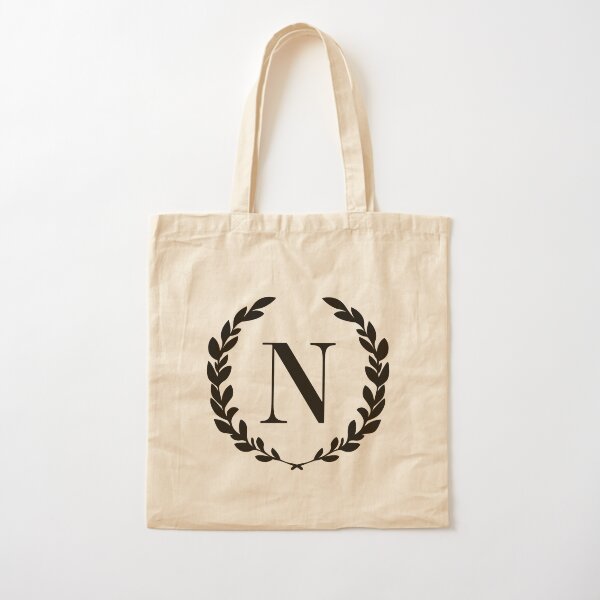 Monogrammed Tote Bags - Laurel Leaf