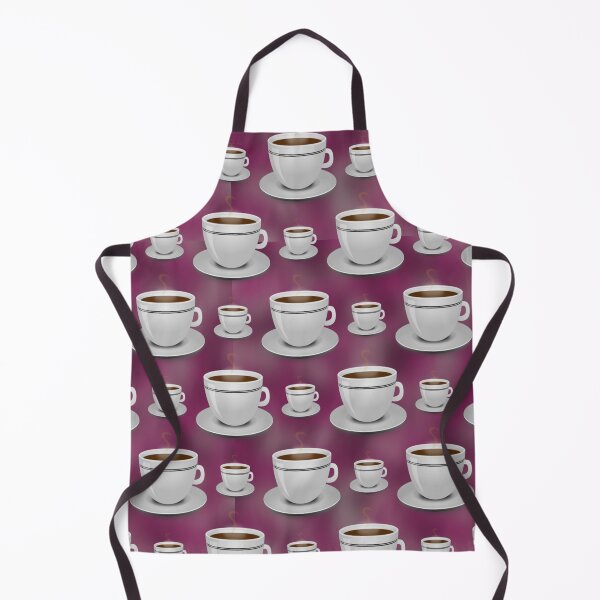 Item preview, Cute coffee design, cup of coffee seamless pattern designed and sold by docferds.
