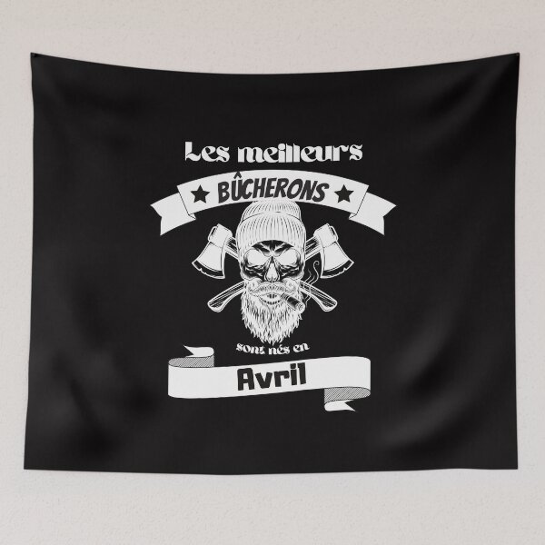 Item preview, The best lumberjacks are born in April designed and sold by Ydurand.