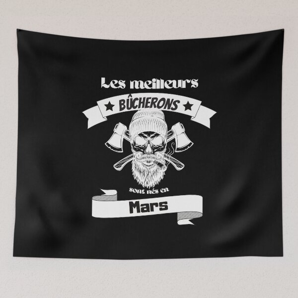 Item preview, The best lumberjacks are born in March designed and sold by Ydurand.