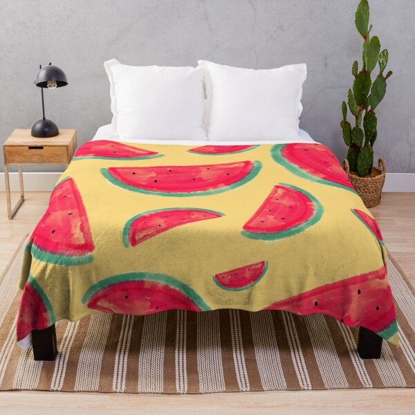 Item preview, Watermelons (light orange background) designed and sold by ojasha.