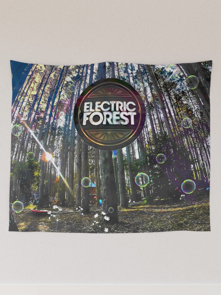 Top Electric Forest 2022 Tapestry