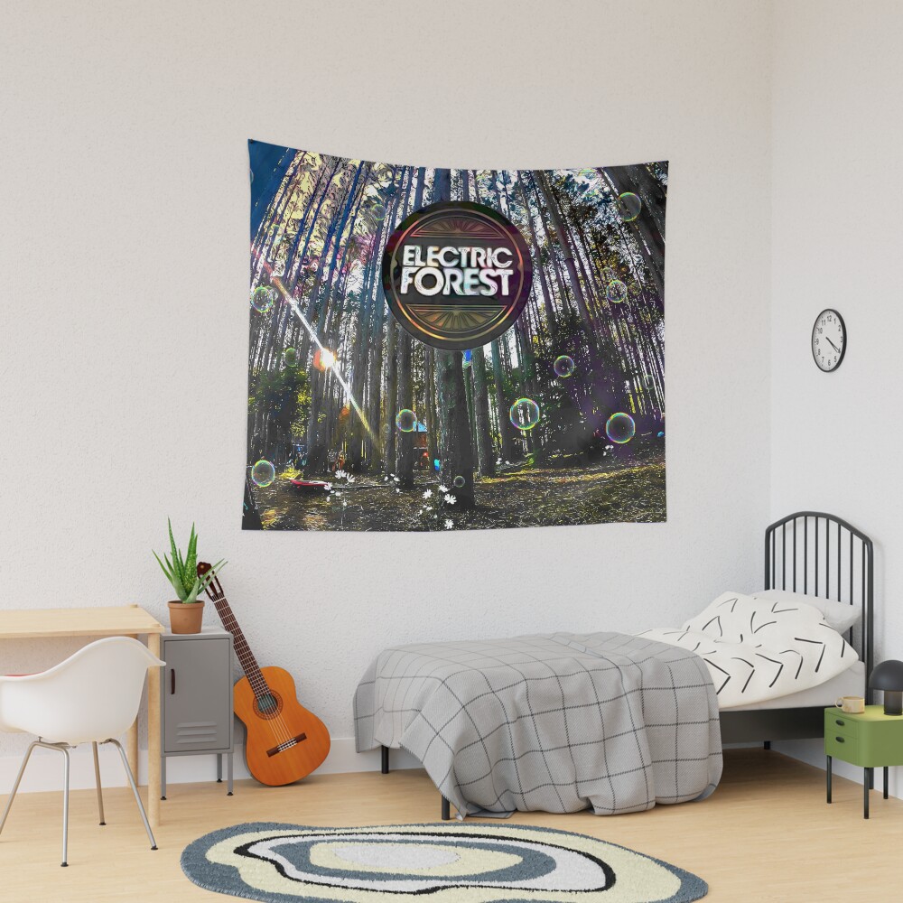 Top Electric Forest 2022 Tapestry