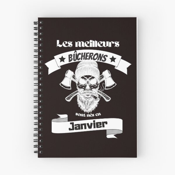 Item preview, The best lumberjacks are born in January designed and sold by Ydurand.