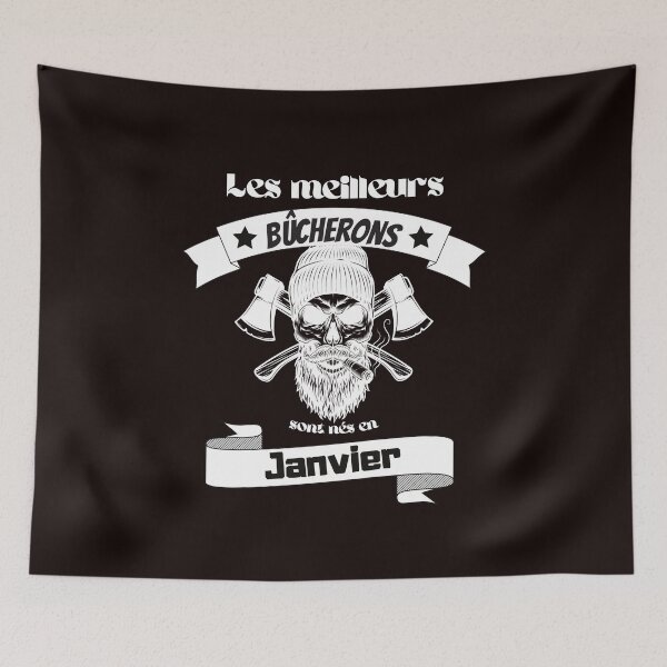 Item preview, The best lumberjacks are born in January designed and sold by Ydurand.