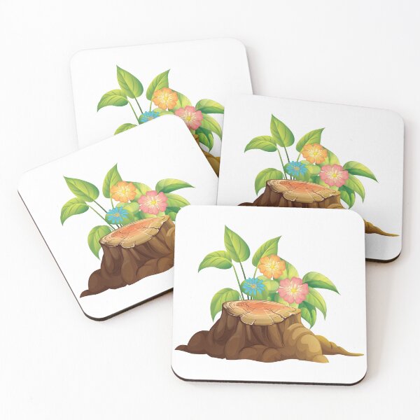 Item preview, Flowers On Rocks And Wood designed and sold by EVERTEESLOVER.