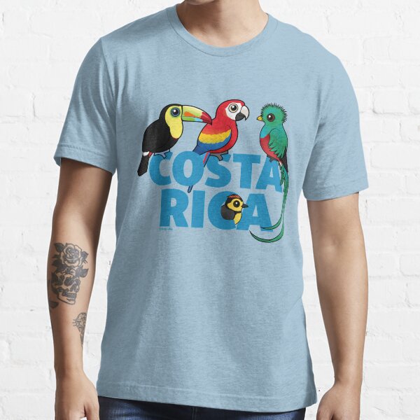 Cute Costa Rica Birds by Birdorable Essential T-Shirt
