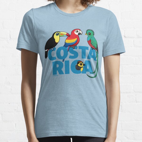 Cute Costa Rica Birds by Birdorable Essential T-Shirt
