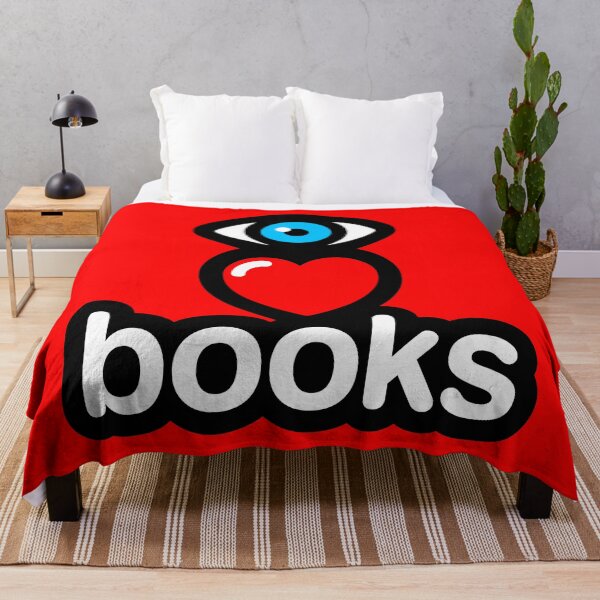 Item preview, i love books (red - vertical) designed and sold by MisterSquid.