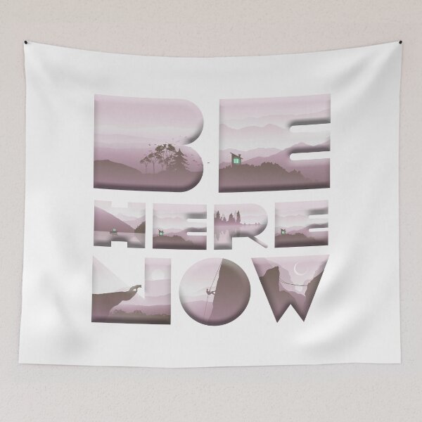 Item preview, Be here now designed and sold by squishyrainbow.