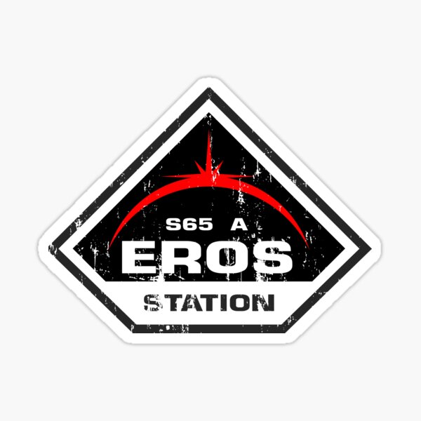 Eros Station Sticker