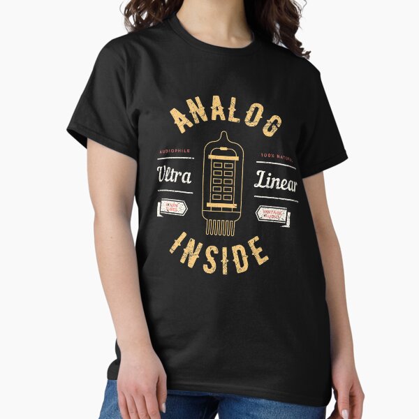 Aperçu de l'œuvre Tube à vide analogique Son audiophile Mélomane rétro créée et vendue par MintaApparel.