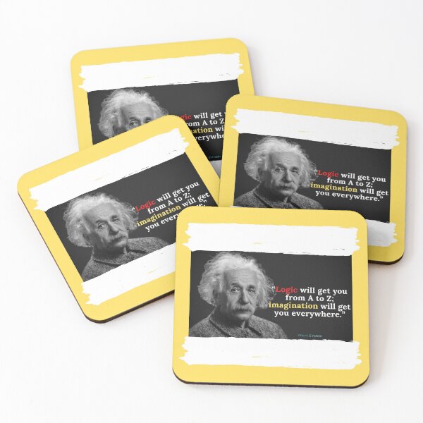 Item preview, Albert Einstein - “Logic will get you from A to Z; imagination will get you everywhere.” designed and sold by ajaysandhu956.