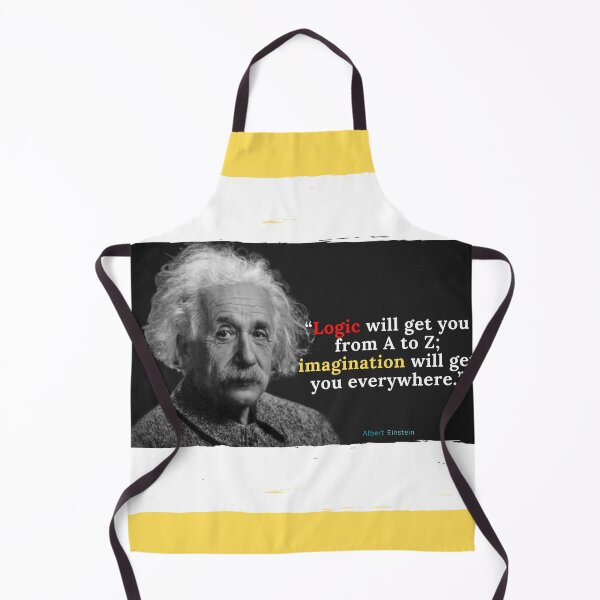 Item preview, Albert Einstein - “Logic will get you from A to Z; imagination will get you everywhere.” designed and sold by ajaysandhu956.