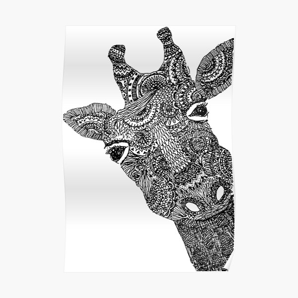 giraffe Poster