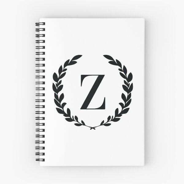 Item preview, Letter Z, Laurel wreath monogram Z, Initial Z, Laurel frame with letter Z designed and sold by KateBilous.