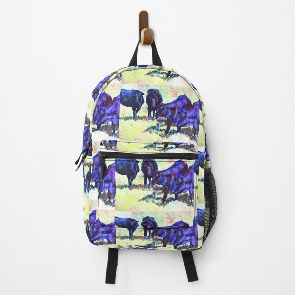 Item preview, Black cows painting designed and sold by MikeJory.