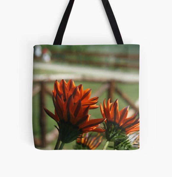 Flowers - African Daisy All Over Print Tote Bag