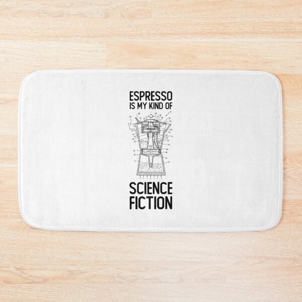 Item preview, Espresso is my kind of Science Fiction · Vintage Patent Art Spruch designed and sold by SafariOutfit.