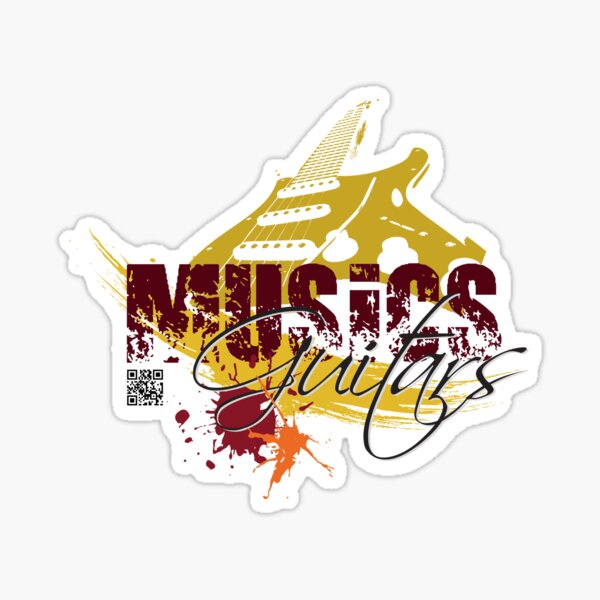 Guitars 2 Sticker