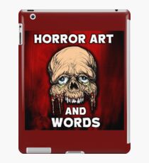 HORROR ART AND WORDS iPad Case/Skin