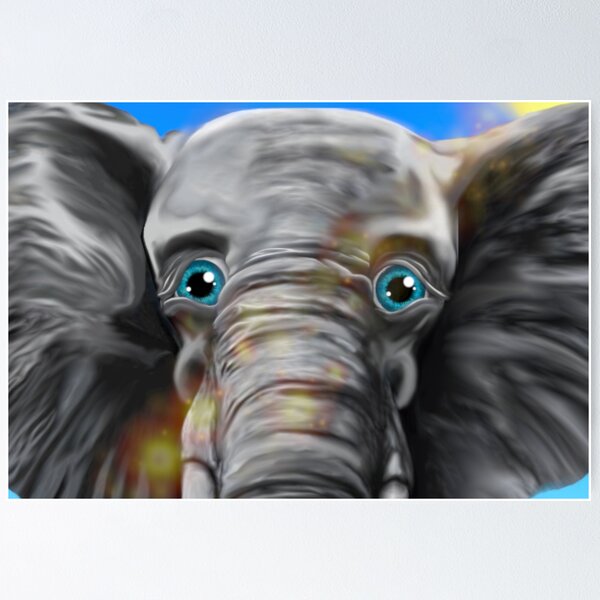 Eliot der weise Elefant Poster