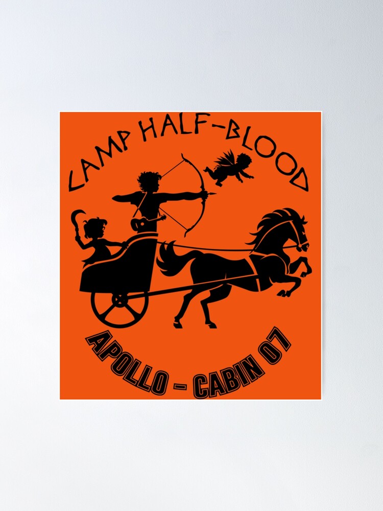 CHB Cabin Poster Apollo  Percy jackson, Apollo, Camp half blood