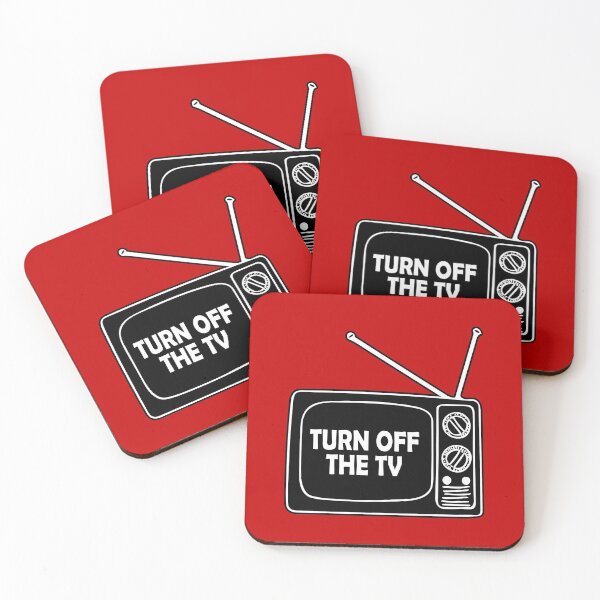 Item preview, Turn Off The TV, Propaganda Television designed and sold by ArtOfRebellion.