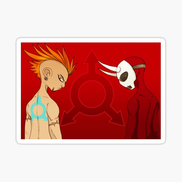 J. Mephisto (Aequos logo) Sticker